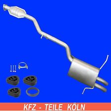 Mercedes (CL203) C-Klasse Coupe Mittel + Endschalldämpfer Auspuffanlage Auspuff