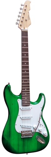 Elektrgitarre grün