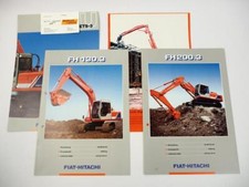 4 Prospekte Fiat Hitachi FH