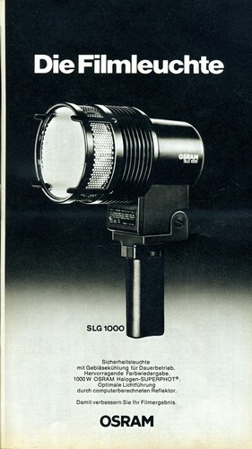 Osram die filmleuchte - --,