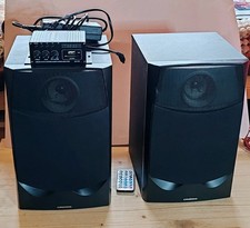 Stereoanlage bestehend aus Mini Verstärker 2 Boxen UKW, Bluetooth, USB, SD, AUX