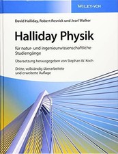 Halliday Physik für natur- und ingenieurwissenschaftliche Buch Wiley-VCH