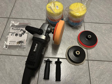 Poliermaschine Nordex NP1200P Profi, 1 mal benutzt, 3 Polierteller, Zubehoer