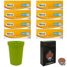 8 Pack West Silber Extra