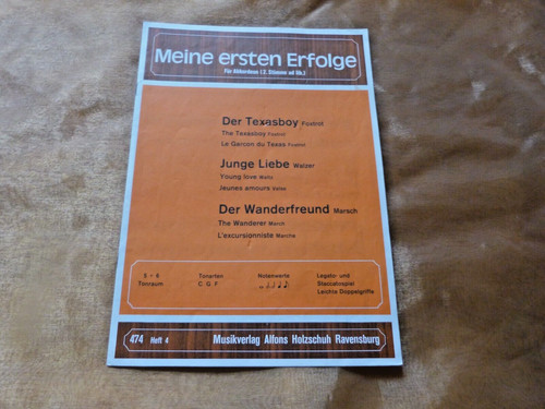 Meine ersten erfolge - ersten,
