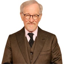 Steven Spielberg (Brown Suit) Halber Körper Buddy Ausschnitt