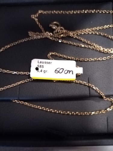 Lange goldkette 6ocm 585 - 6ocm,