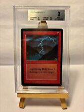 Magic MTG LIGHTNING BOLT BETA BGS 9 (NO Alpha Commander 10 Black Lotus Mox PSA)