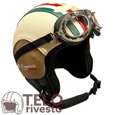 Vespa Vintage Leder Helm