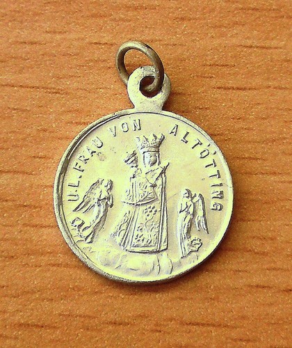 Alte medaille amulett - alte,