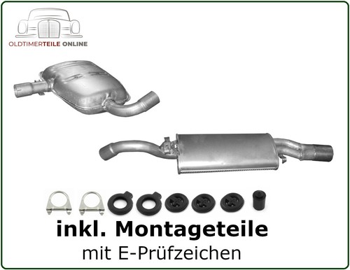 Auspuff set neu für - auspuff, vw