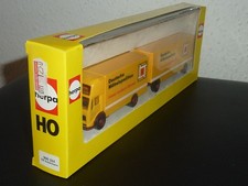 MB Herpa 906 324 MB Ackermann Möbel-Hängerzug  ''Deutsche Möbelspedition'' OVP