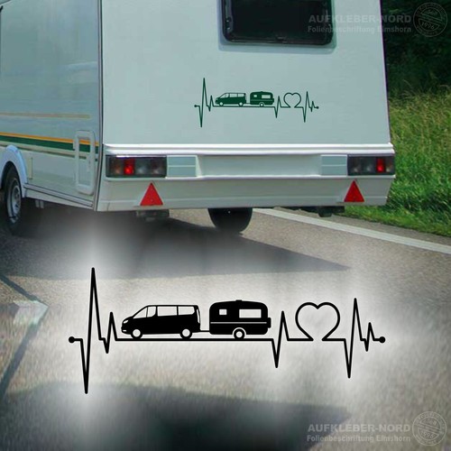 Herzschlag wohnwagen urlaub - herzschlag,