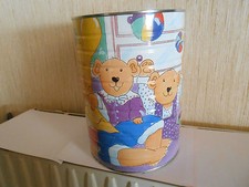 Milupa Werbe-Dose Motiv Ball spielende Bärchen aus den 90er Jahren, gut erhalten