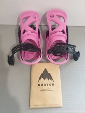 Burton W Damen Scribe Snowboardbindung Fuchsia Pink (M)