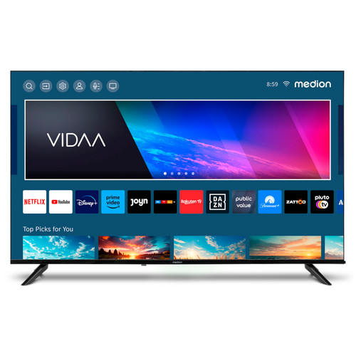 Medion x15056 uhd qled - 50", 4k