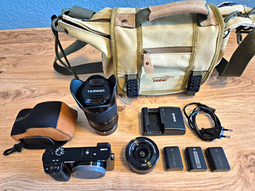 Set sony alpha - sony, 24,3mp