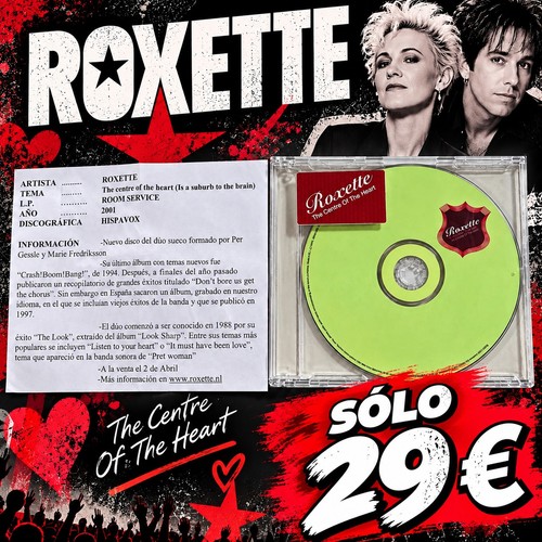 Promo muy raro roxette - muy,