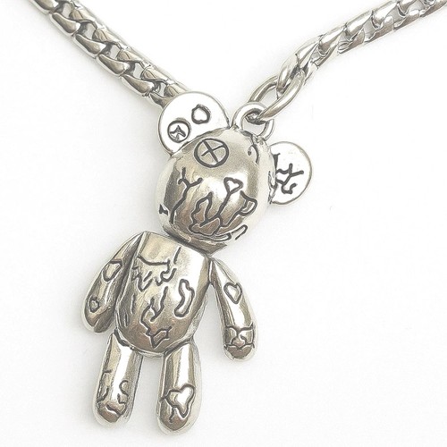 Edelstahl kette teddy - edelstahl,