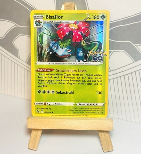 Pokémon karte bisaflor - bisaflor, 003