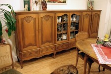 Barock-Stil Esszimmer komplett "Spilker-Stilmöbel" Schrank, Kommode, Tisch, Stüh