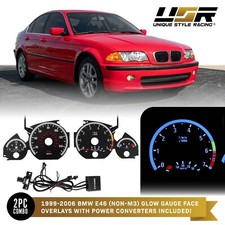 E92 STYLE Glow Gauge Black