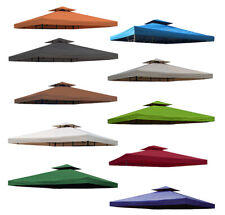 Pavillondach Pavillon-Ersatzdach bis 360g/m² WASSERDICHT PVC ca.3x3m (2,98x2,98)