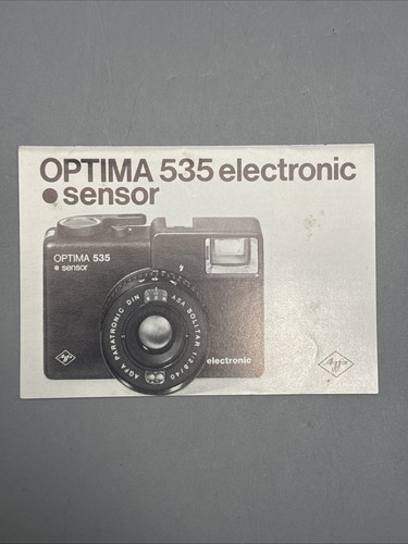Agfa optima 535 electronic - agfa,