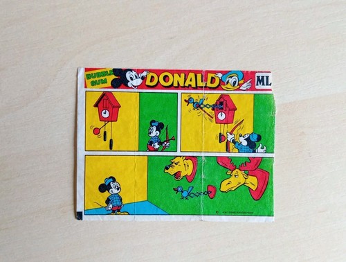 Donald kaugummi sammelbild - donald,