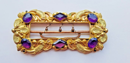 Biedermeier gürtelschließe - biedermeier,