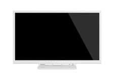 TOSHIBA Fernseher 24WK3C64DA Weiß 24 Zoll HD 768p LED TV #2879130