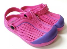 KINDER CLOGS SCHUHE HAUSSCHUHE SANDALEN BADESCHUHE PANTOLETTE GR. 28 MÄDCHEN