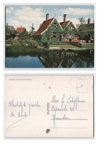 Postkarte zaanse schans - postkarte,