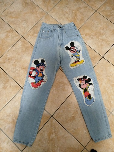 Ausgefallene jeans mit großen - jeans,