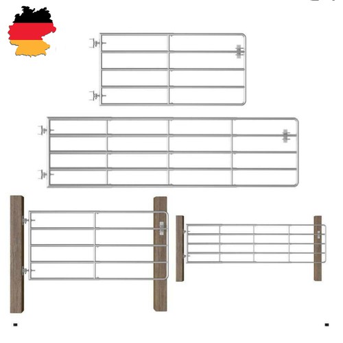 Metall zauntor weidetor stahl - zauntor,