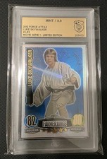 Star Wars Force Attax Limitierte Auflage LE3 Luke Skywalker GSG 9.0 Grading MINT
