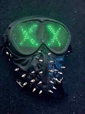 Wrench Mask for Programmable LED Display - Read Description ! cyberpunk cosplay