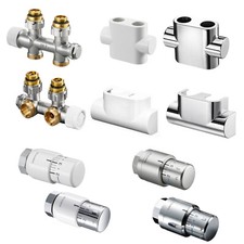 Oventrop Anschlussarmatur Multiblock T SH Uni Thermostat Kopf Eckform Durchgang