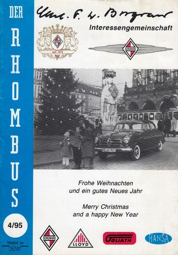 Der rhombus borgward - borgward, magazin