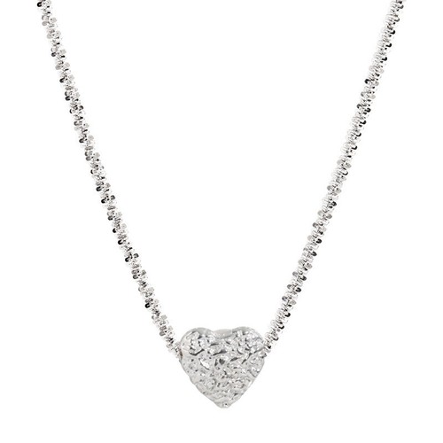 Damen halskette mit herz motiv - halskette,