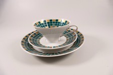 Lichte Sammeltasse DDR Sammelgedeck 3 Teile Kaffeegedeck 1960-70er Jahre