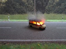 Spur N Ford Transit Vollbrand LED 12-16V Feuerwehr Polizei 1:160 Rietze #2