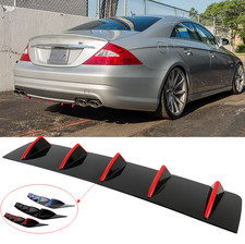 Schwarz glänzend Heckdiffusor