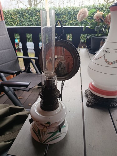Antike petroleumlampe - antike,