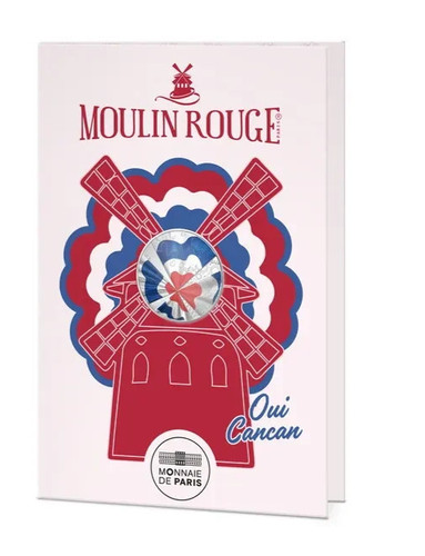 Euro moulin rouge silber - euro,