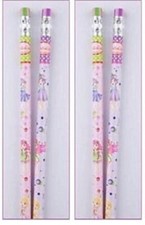 4 Stück Depesche Trixibelles HB Mädchen Bleistifte mit Radierer 19 cm 7690 A Neu