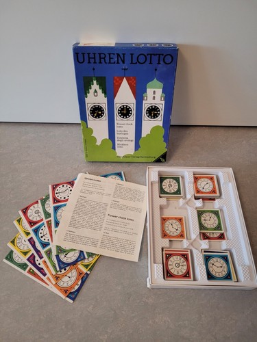 Ravensburger 1969 uhren - ravensburger:, lotto