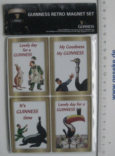 Guinness retro magnete - x,