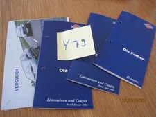 Prospekte Nissan Primera P11 Preise, Farben, Sunny, Bluebird (Y79)