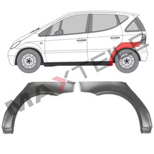 Für MB W168 1997- 2004 4 tur